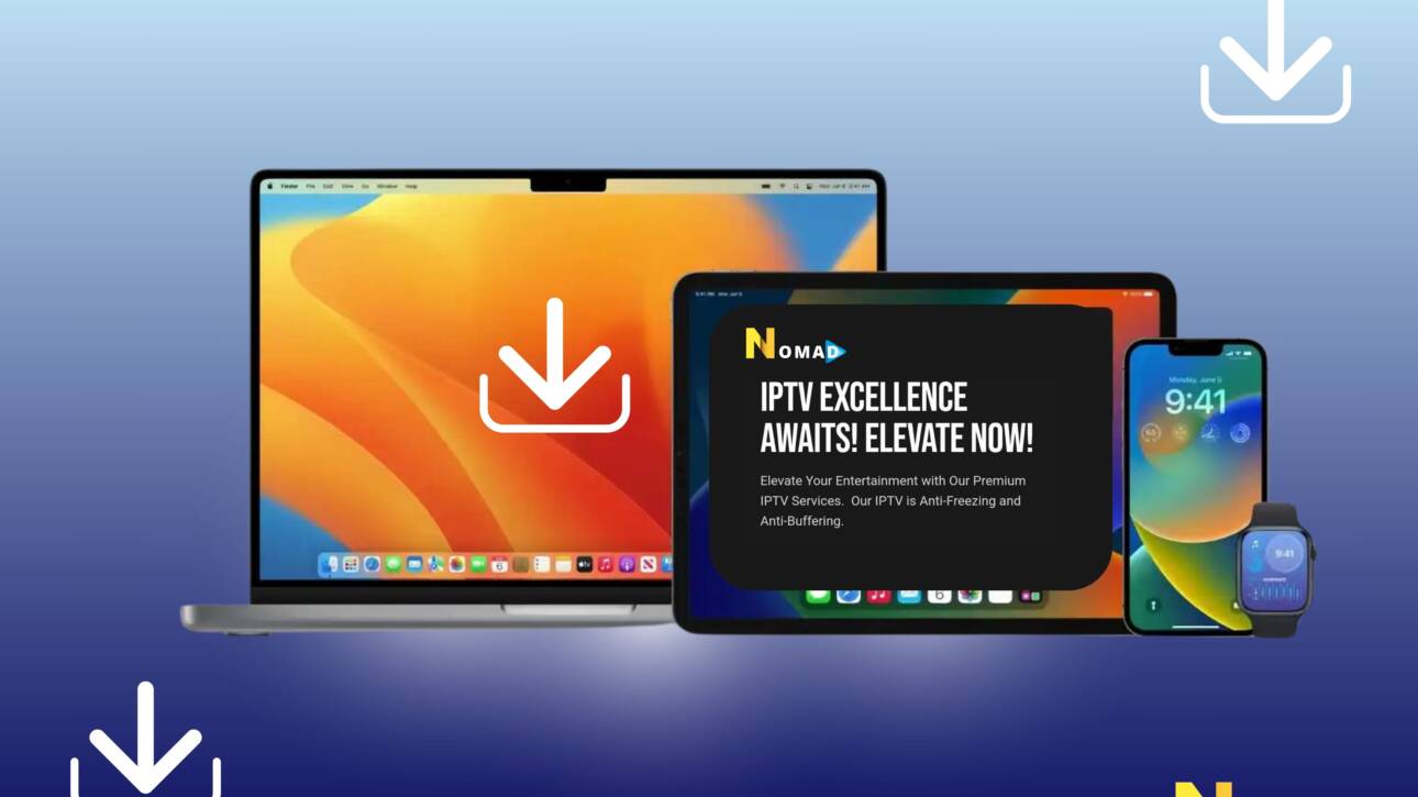 install nomadiptv service on apple devices