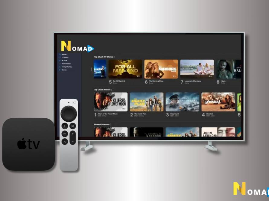 install nomadiptv service on apple tv