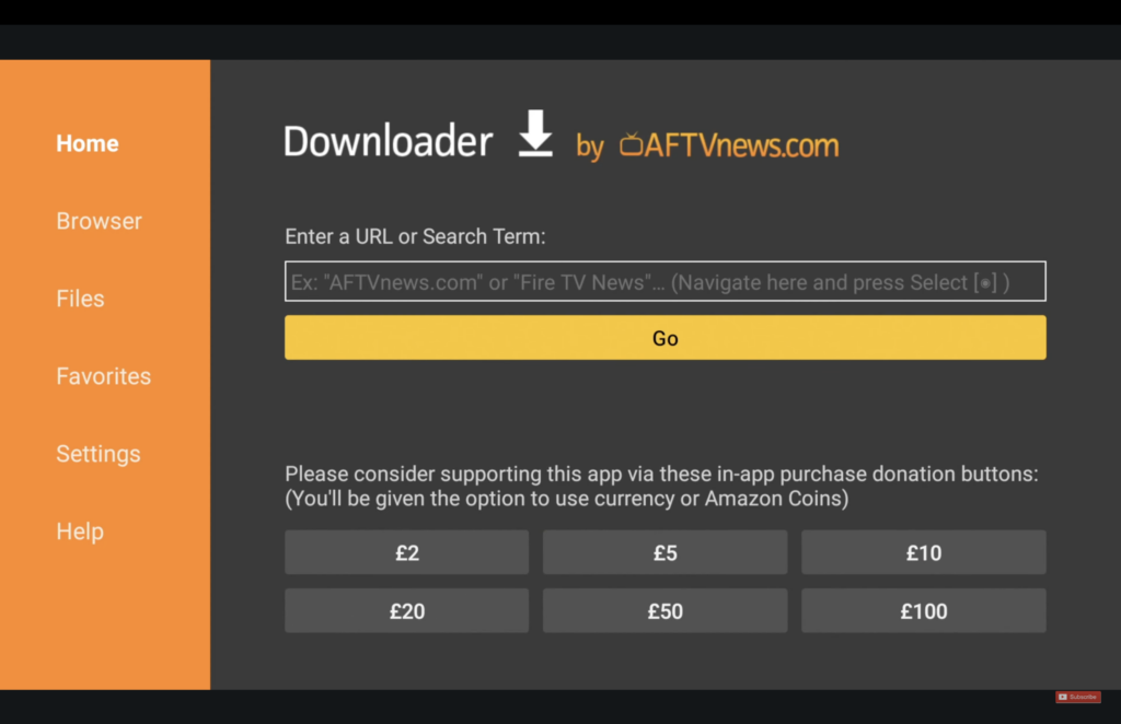 search in downloader 