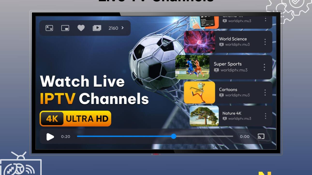 Live TV Channels in IPTV Customization Options