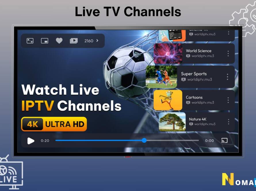 Live TV Channels in IPTV Customization Options