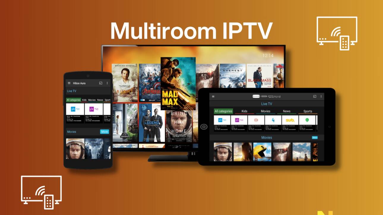 Multiroom IPTV Enjoying Content Across Devices